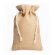 Bolsa tipo saco personalizable con cordón ajustable algodón