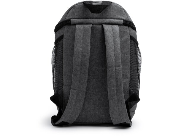 Mochila nevera con bolsillos de red rPET vigoré Ruper Negro detalle 5