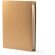 Carpeta portadocumento con solapa de cartón reciclado Yasper Crudo detalle 4