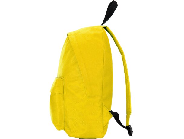 Mochilas publicitarias poliéster 600D 330 g/m2 Tucan Amarillo detalle 15