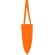 Bolsa de algodón con logo de variados colores 140 g/m2 Mountain Naranja detalle 28