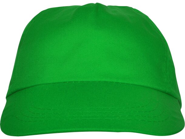 Gorra básica con logo a personalizar Verde helecho detalle 20