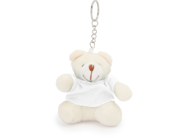 Llavero de mascotas personalizado poli&eacute;ster con osito de peluche Sito Rojo detalle 7