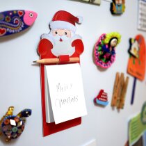 Imanes baratos de plástico motivo papa noel