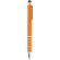 Bolígrafo metálico de aluminio puntero táctil tinta azul Naranja detalle 14