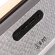 Altavoz Bluetooth MORNIX bambú reciclado con carga inalámbrica Gris vigore detalle 2