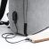 Mochila para portátil de 13 unisex con puerto usb de rPET Volpex Negro detalle 1