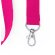 Lanyards baratos poliéster Host Blanco detalle 2