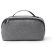 Neceser Naomi en RPET 600D con cremallera diagonal Gris vigore