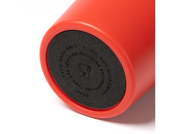 Vaso térmico Horan con doble pared y dosificador 350ml Blanco detalle 2