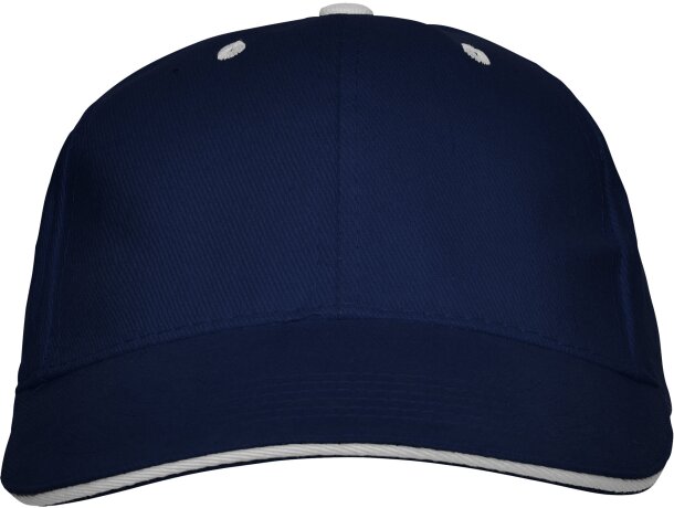 Gorras béisbol cierre velcro de algodón 260 g/m2 Panel Marino detalle 41