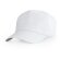 Gorras béisbol con cierre ajustable velcro de algodón 170 g/m2 Uranus Blanco detalle 4