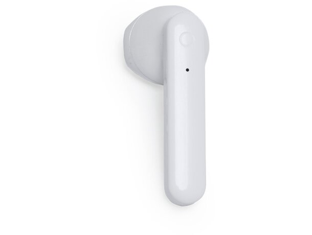 Auriculares inalámbricos de plástico Ferry Blanco detalle 6