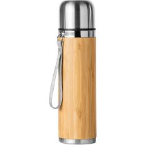 Termo Fengi bambú y acero 420ml doble pared