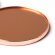 Llavero Noah rectangular metal con recubrimiento de cobre Rectangular detalle 2