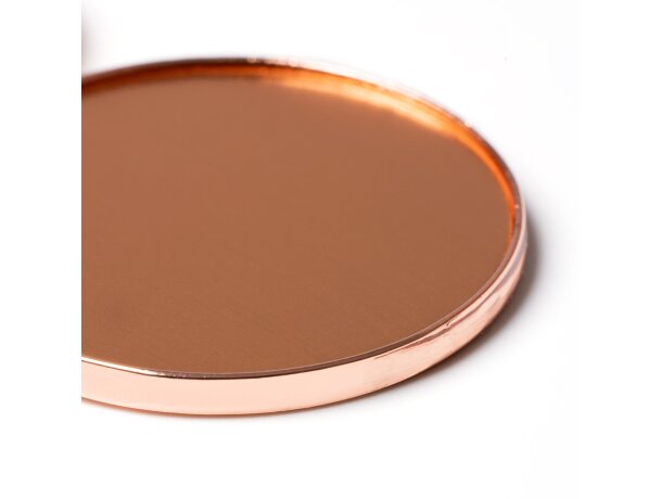 Llavero Noah rectangular metal con recubrimiento de cobre Rectangular detalle 2