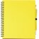 Libreta anillas de cartón reciclado Leynax Amarillo
