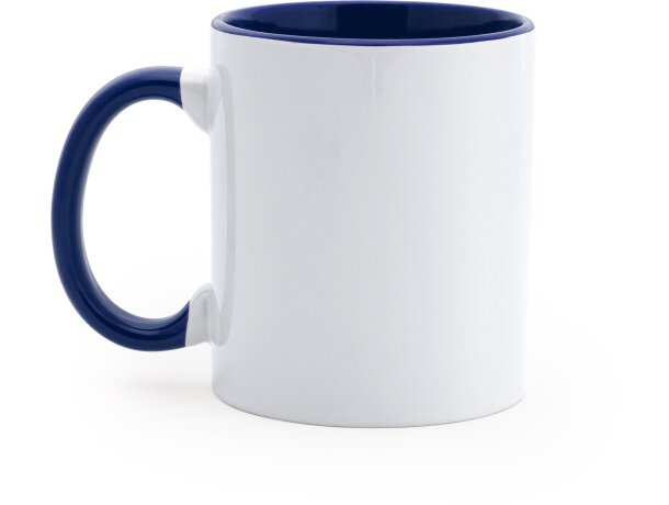 Taza sublimacion MANGO Blanco/royal detalle 14