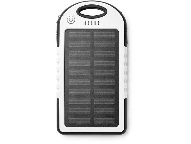 Bateria externa solar DROIDE Blanco detalle 5