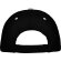 Gorras béisbol cierre velcro de algodón 260 g/m2 Panel Negro detalle 10