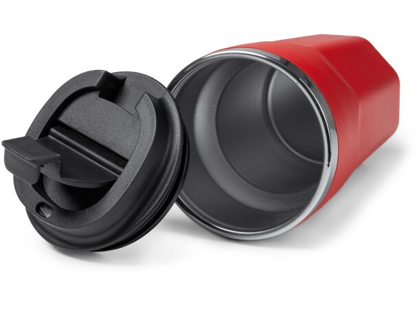 Vaso térmico Salmer con doble pared acero inoxidable 400ml Negro detalle 2