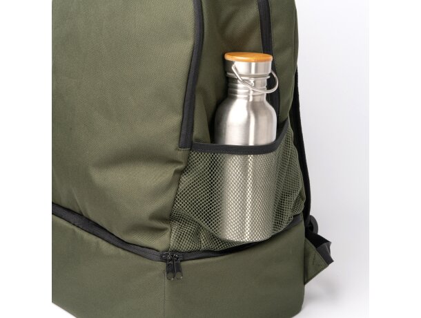 Mochila Cambel RPET con compartimento zapatillero y 37L Negro detalle 1