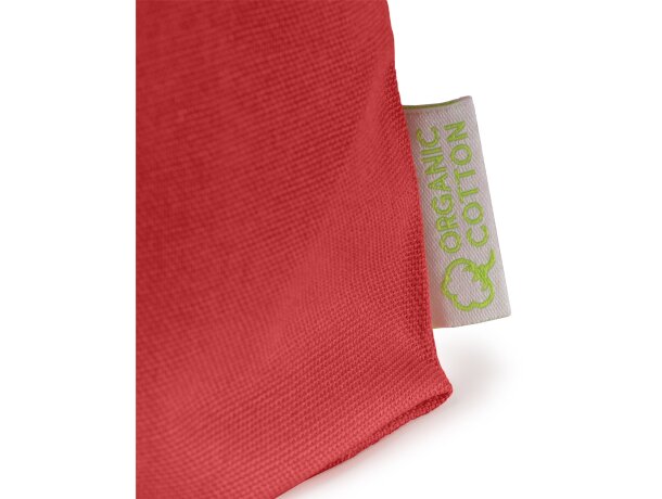 Bolsa algodón orgánico DORSI con asas de 70 cm Blanco detalle 1