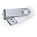 Memoria USB Marvin 16 GB con chip original y clip giratorio Blanco detalle 6