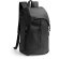 Mochila Jarvis negro en pu leather con compartimento para portátil Negro detalle 4