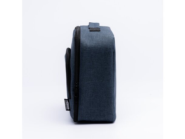 Bolsa térmica con bolsillo exterior y asa de transporte rPET Sotek Denim vigore detalle 7