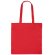 Bolsa algodón Kato con fuelle lateral y base 180 g/m² Rojo