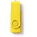 USB giratorio 8GB serigrafiado corporativo Riot amarillo