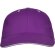 Gorras béisbol cierre velcro de algodón 260 g/m2 Panel Purpura detalle 53