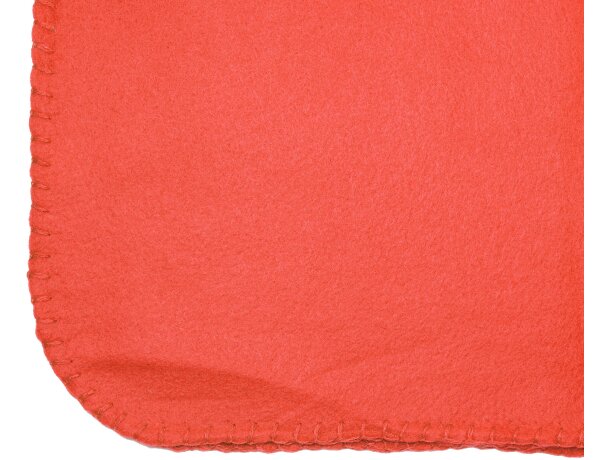 Manta de forro polar con funda BERING Rojo detalle 10