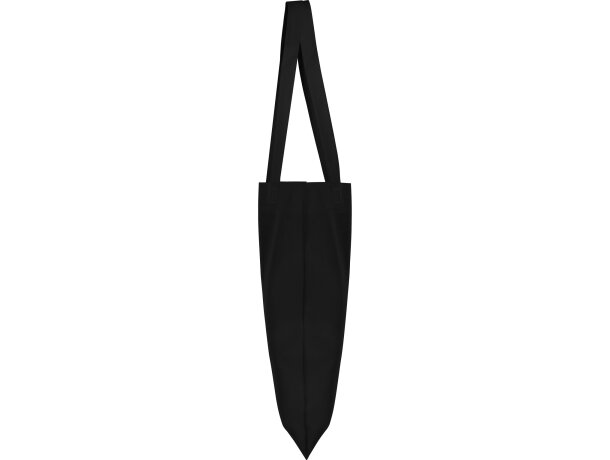 Bolsa tejido no tejido polipropileno sin fuelle 80 g/m2 Negro detalle 10