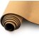 Esterilla de yoga con logo en corcho natural 900 g/m2 Aura Crudo detalle 2