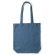 Bolsa ecológica asas largas de tela de cañamo 200 g/m2 Mafil Azul riviera