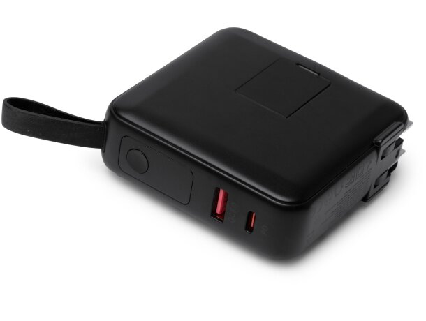 Batería externa Fremont 10000 mAh con carga inalámbrica 15W Blanco detalle 5