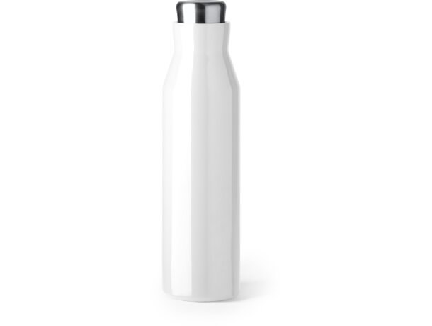 Botellas de acero antigoteo y doble pared 600ml Torke Blanco detalle 3