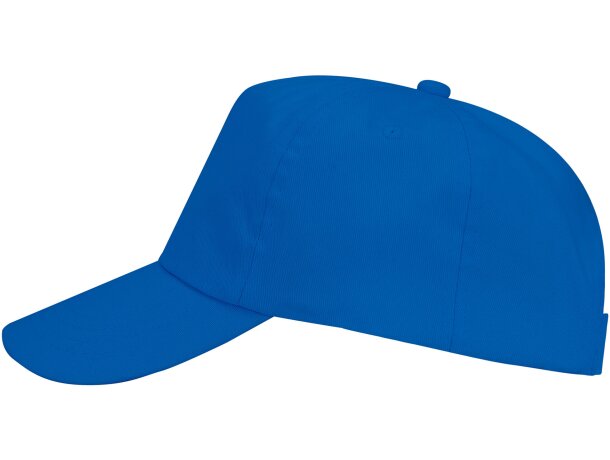 Gorras béisbol con cierre ajustable velcro de algodón 170 g/m2 Uranus Royal detalle 19
