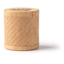 Altavoces con detalles en madera Trigox