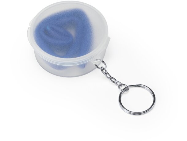 Estuche llavero pp con pajita de silicona Blanco detalle 3