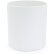 Taza estilo clásico de plástico pla 350ml Parcha Blanco detalle 5