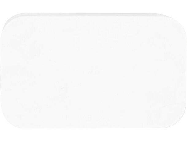 Fiambrera con cinta de silicona plástico Yobo Blanco detalle 4
