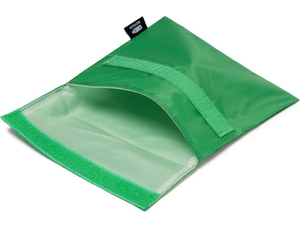 Bolsas térmicas con cierre con velcro rPET Lombas Blanco detalle 4