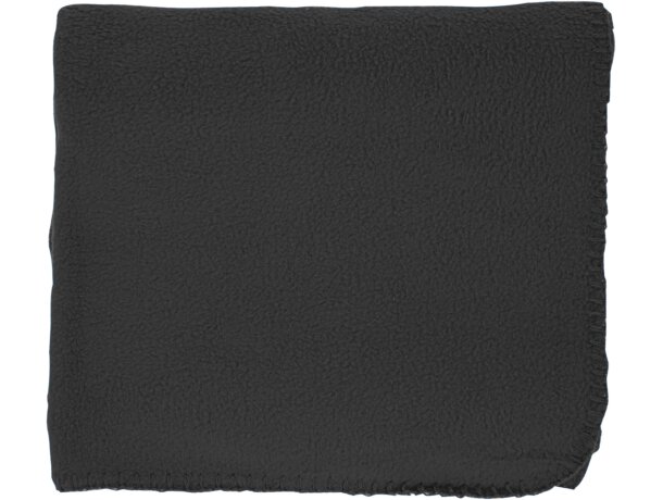 Manta polar colores variados poliéster 180 g/m2 Lambert Negro detalle 3