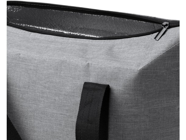 Bolsas térmicas personalizadas rPET Sagres Gris detalle 3
