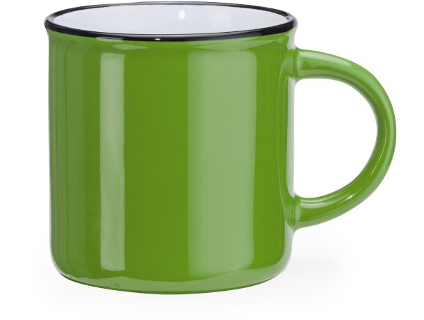 Taza JACK Verde oasis/blanco detalle 14