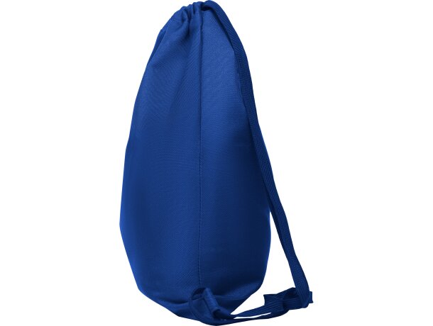 Mochila saco Zorzal poliéster 600D bolsillo cremallera cordones Royal detalle 17