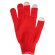 Guantes táctiles ZELAND Rojo detalle 9